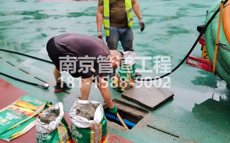 218红山管道清淤