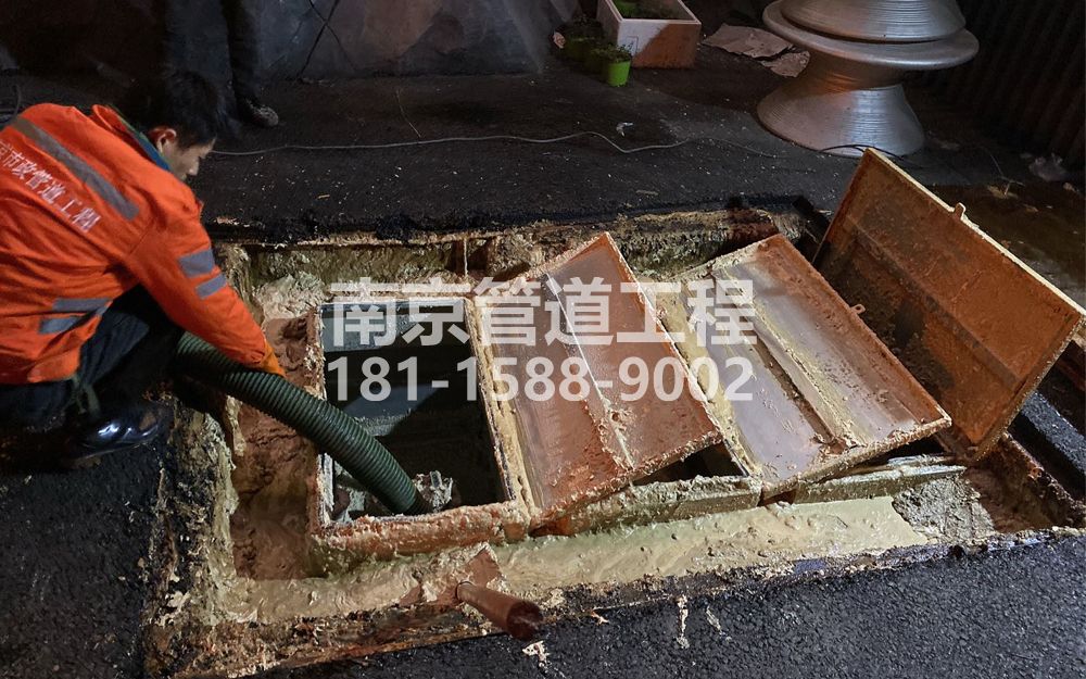 276红山饭店隔油池清理
